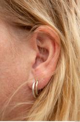 Ear Woman White Jewel Average